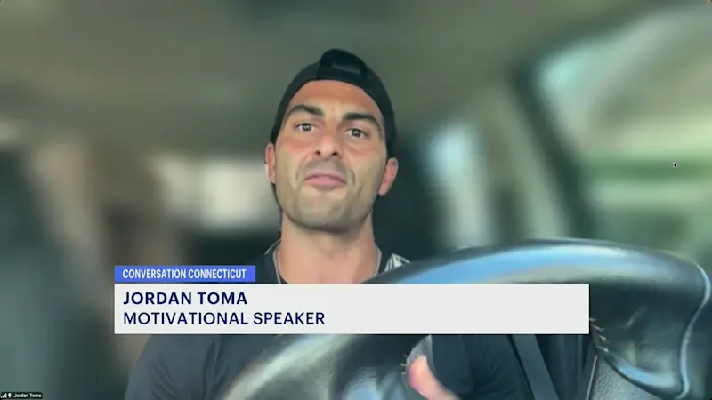 Story image: Conversation Connecticut: Jordan Toma - inspirational speaker & author