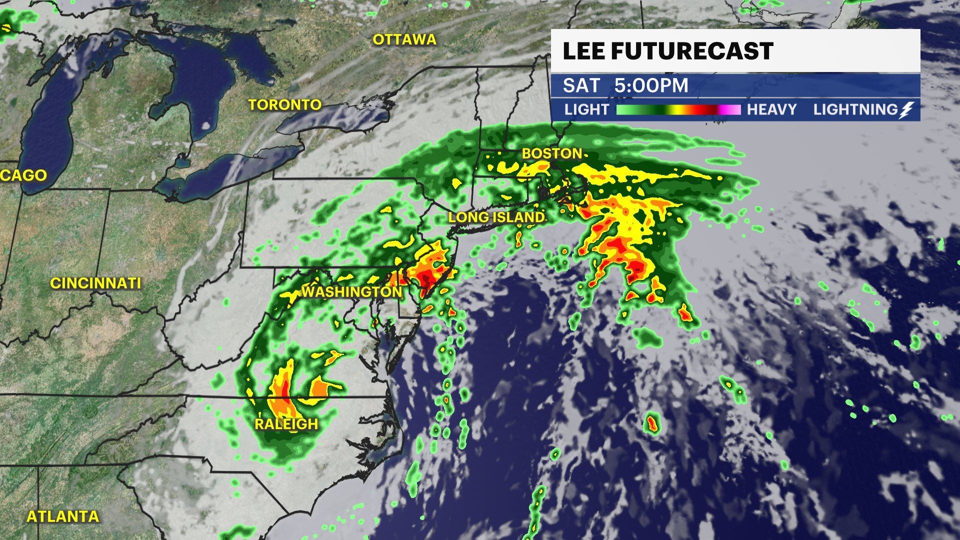 TRACKING OPHELIA Tropical Storm Ophelia to bring rain, strong winds