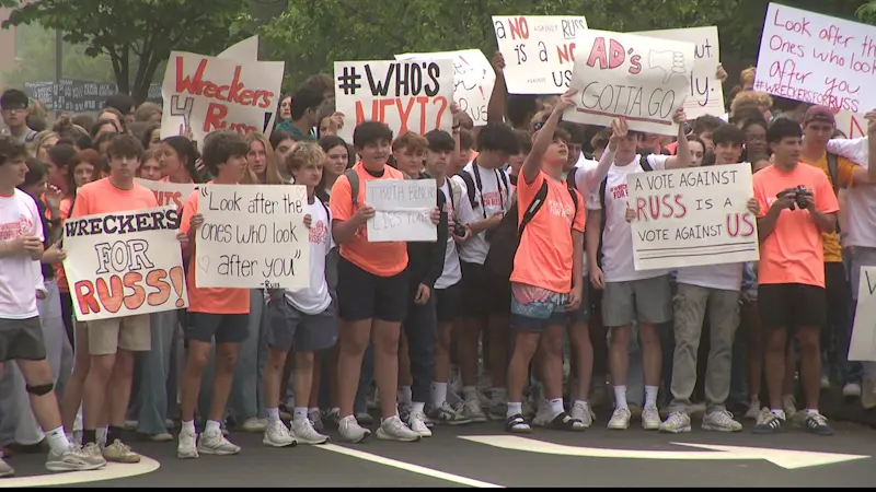 Story image: ‘Shocking decision.’ Staples HS students slam administrators, walk out in support of ousted soccer coach