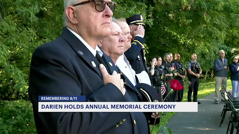 Story image: Darien holds 9/11 memorial service
