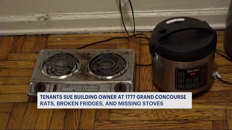 Story image: Tenant lawsuit claims 1777 Grand Concourse building management ignoring swath of needed repairs 