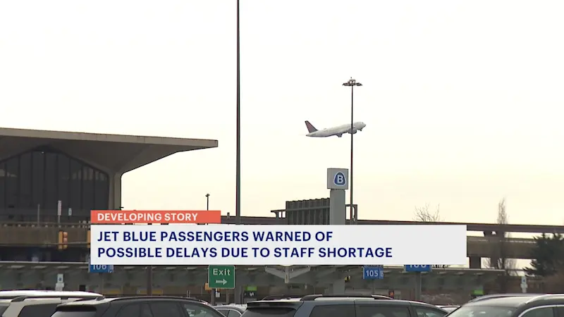 Story image: Passengers at Newark Liberty warned of delays due to air traffic control staff shortages