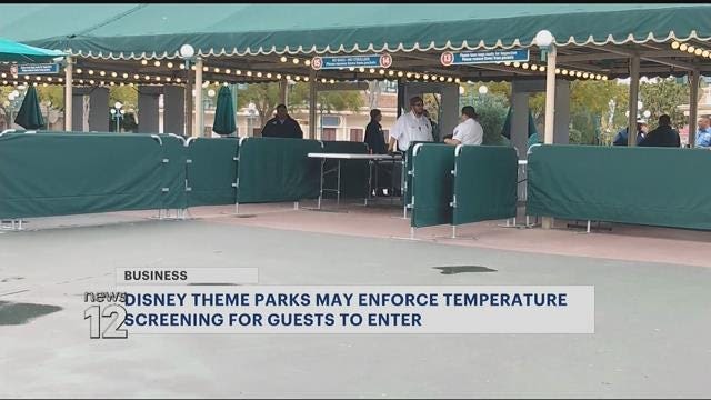 Disney World may take guest's temperatures when parks reopen