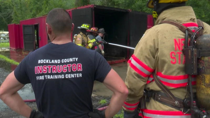 Story image: Nearly 2 dozen volunteer firefighters spend summer training