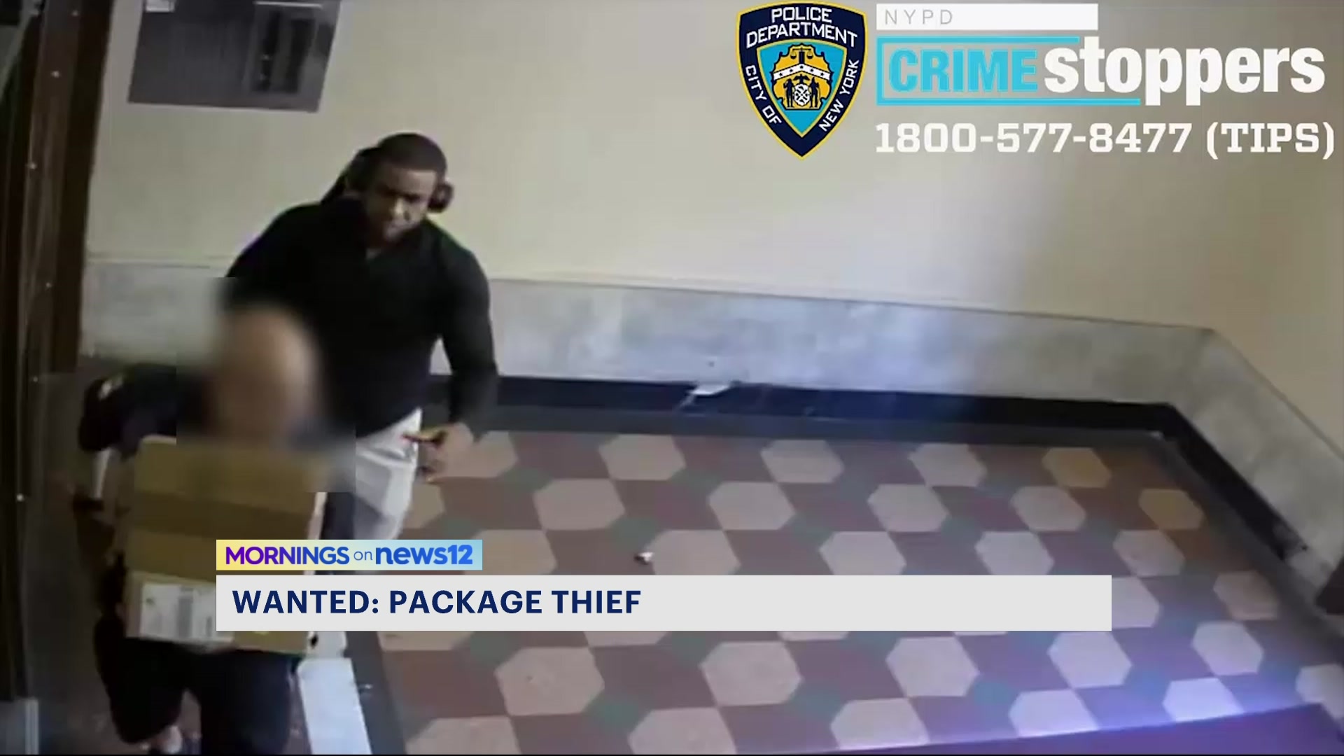 NYPD Man wanted for assaulting delivery driver, stealing a package