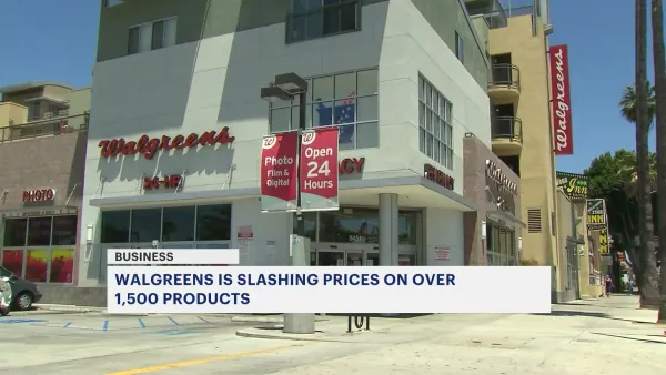 Walgreens slashing prices on over 1,500 products