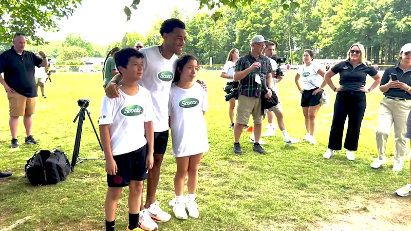 Story image: US soccer captain comes home to Wappinger, spreads gospel of soccer