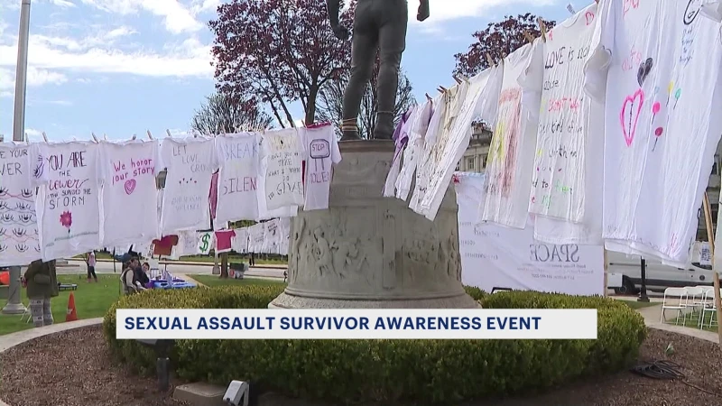 Story image: Clothesline Project raises awareness of sexual assault survivors