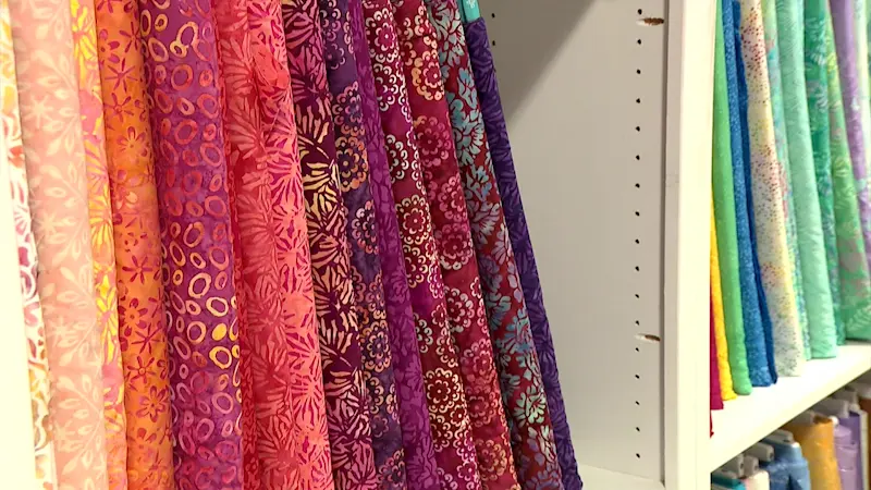 Story image: Cotton Candy Fabrics stitching joy in Brookfield since 2018