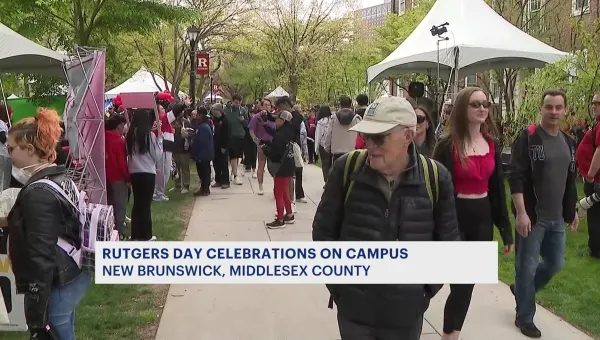 Students, faculty celebrate Rutgers Day on New Brunswick campus