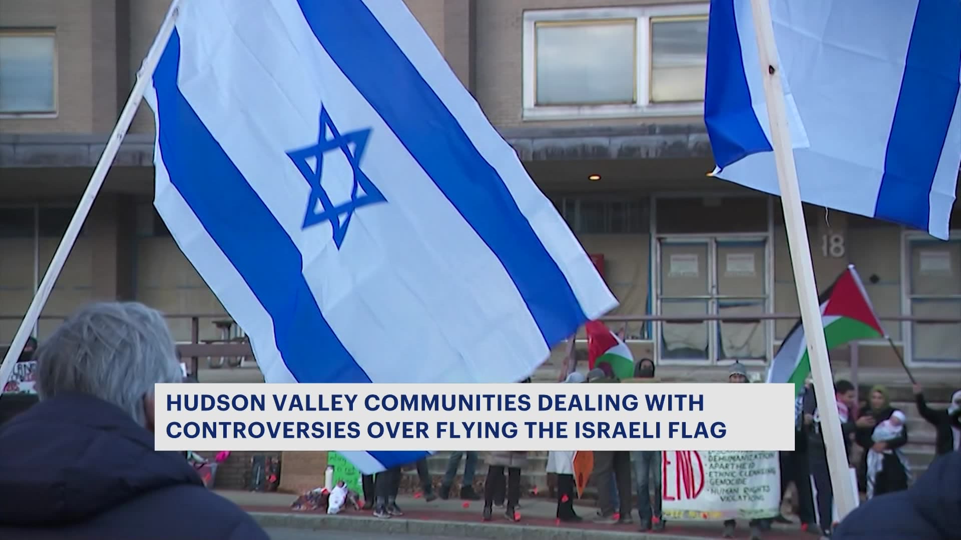 Clarkstown Stands Firm Israeli Flag To Remain At Town Hall Despite