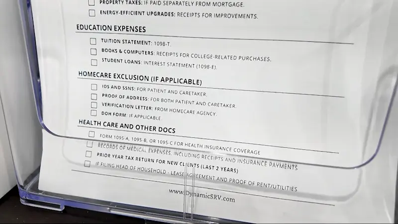 Story image: THE COST OF: Tax preparation varies in price and value