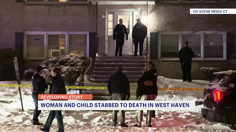 Story image: Police: 19-year-old and toddler fatally stabbed in West Haven; suspect in custody