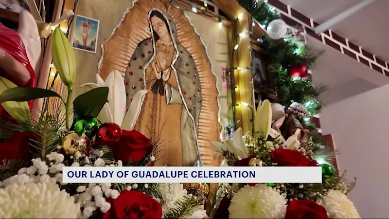 Story image: Bronx resident builds special shrine, celebrates Our Lady of Guadalupe