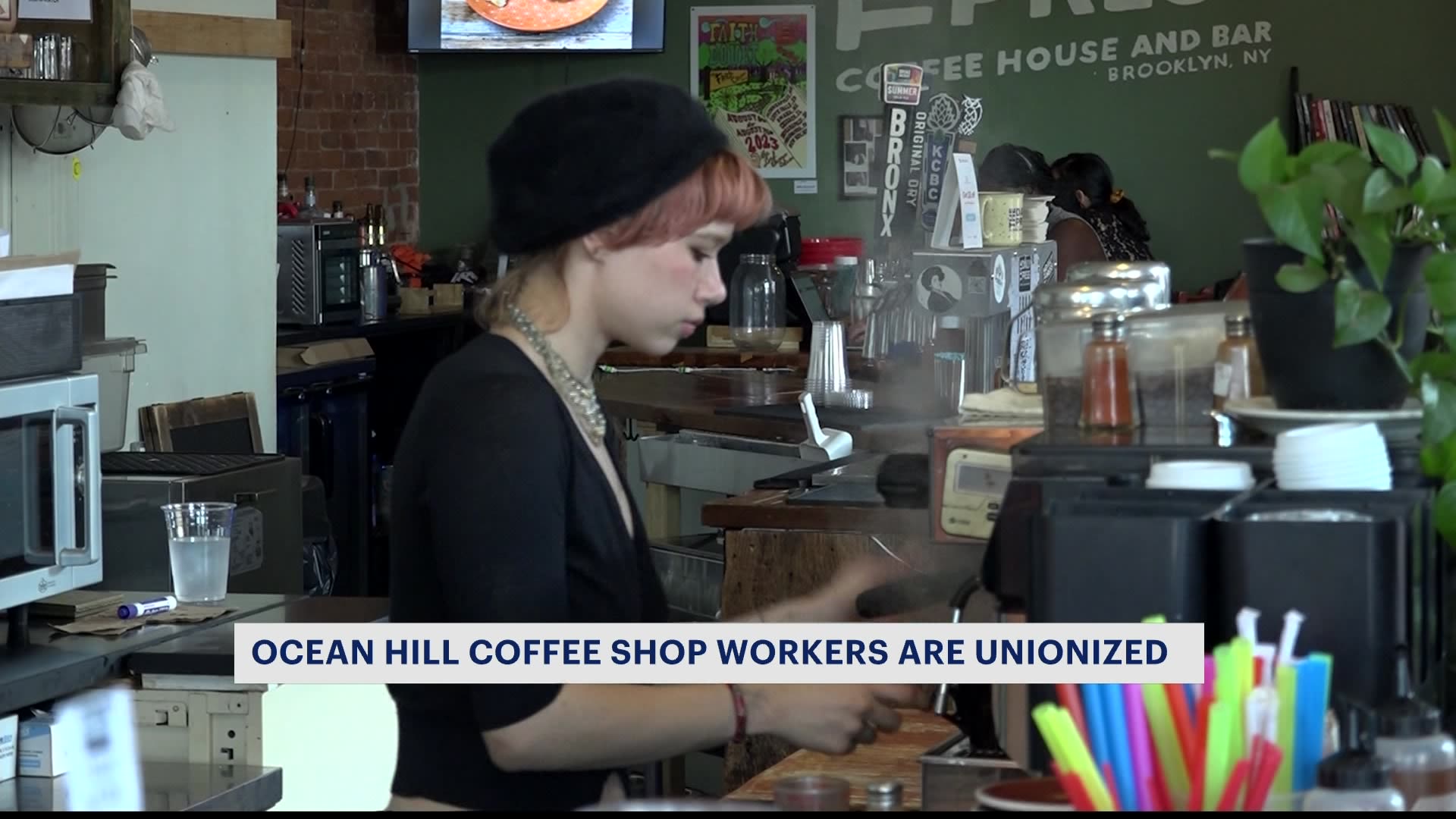 Workers at Ocean Hill coffee shop The Daily Press are now unionized