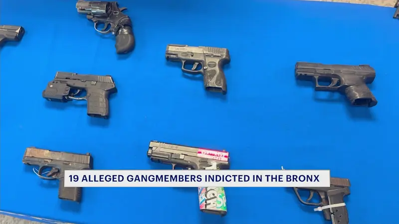 Story image: Nearly 20 alleged Bronx gang members indicted in South Bronx shooting investigations