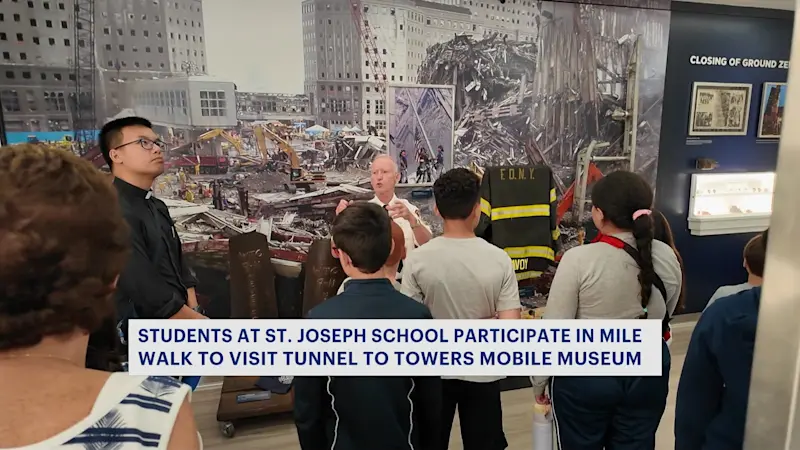 Story image: Tunnel To Towers mobile 9/11 exhibit makes stop in Westchester County