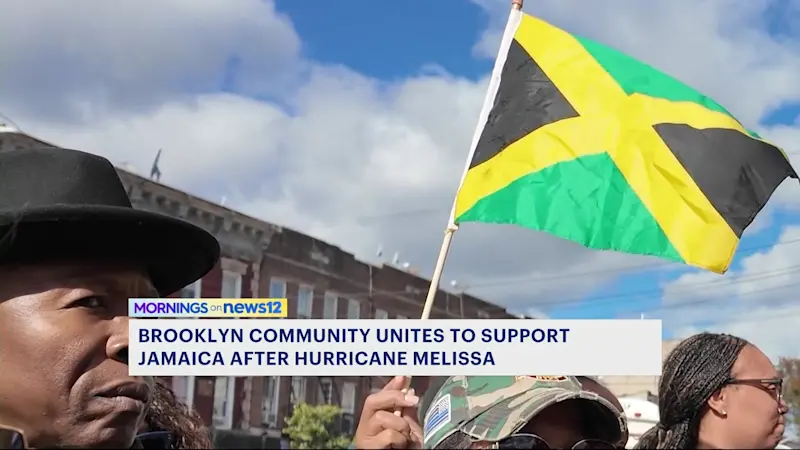 Story image: Brooklyn community unites to support Jamaica after Hurricane Melissa