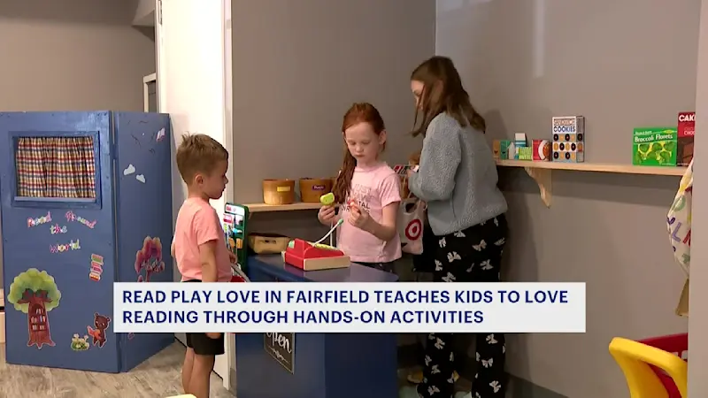 Story image: Fairfield business hopes to bring back the magic of reading through play