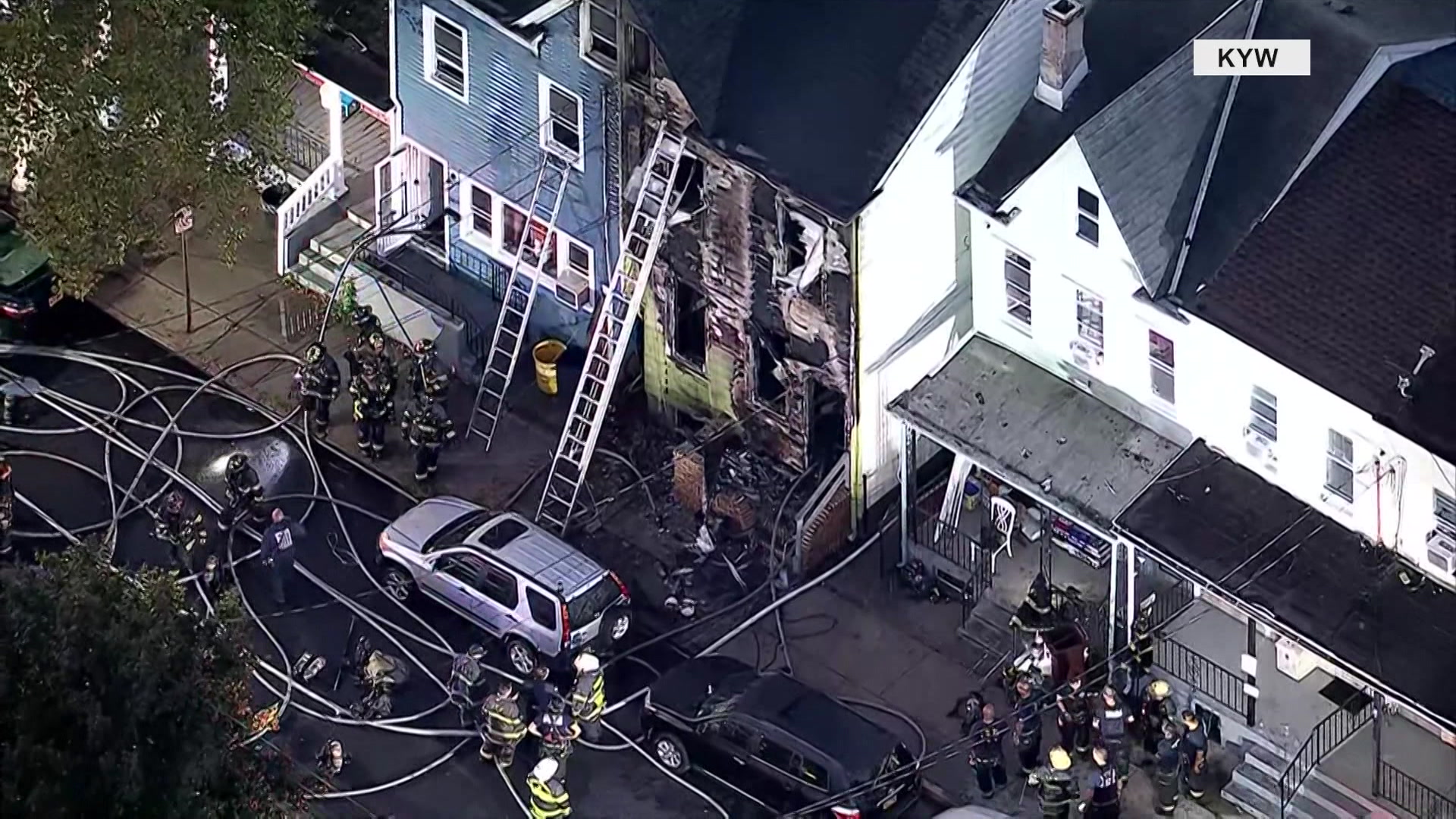 2 children killed, 2 firefighters injured in Trenton house fire