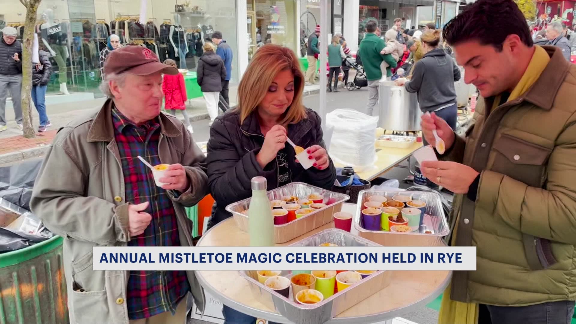 Annual 'Mistletoe Magic Celebration' draws hundreds in Rye