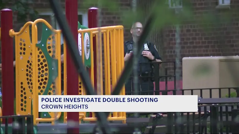 Story image: 2 men shot outside Kingsborough Houses in Crown Heights   