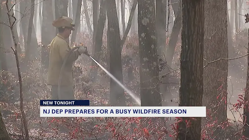 Story image: Level 2 drought hits New Jersey sparking wildfire concerns around the state