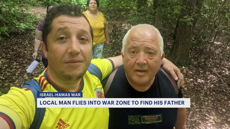 Story image: New Jersey man searches for father last seen just north of Gaza before Hamas attack