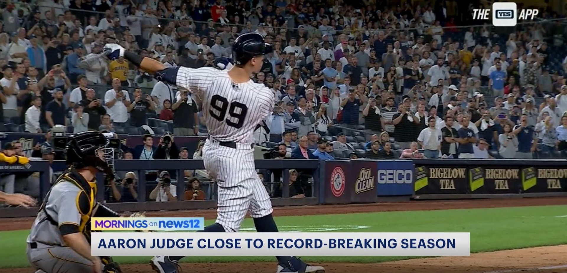Aaron Judge Hits 60th Home Run, Closes in on (Legitimate) Record