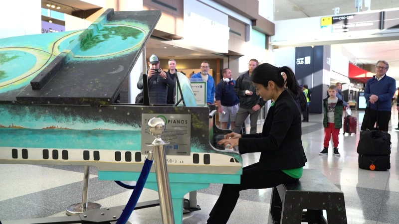 Story image: Jersey Proud: Music organization places piano in Newark’s Terminal C