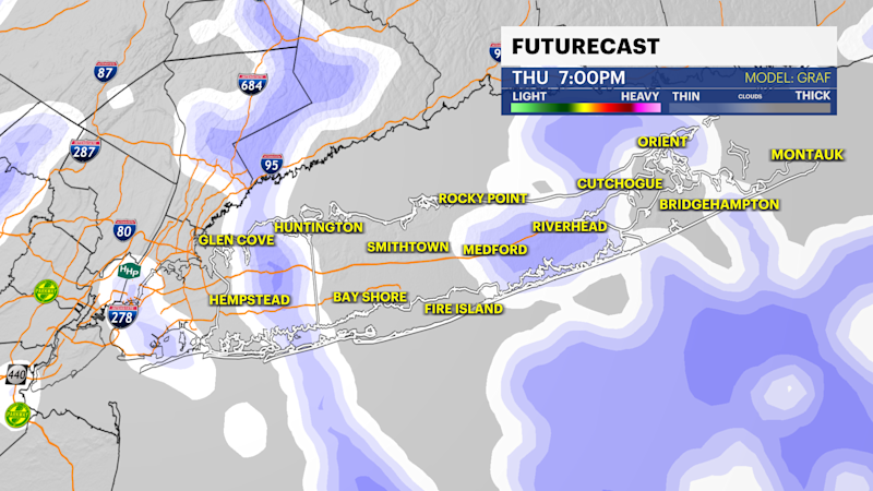 Story image: Cold snap continues with some snow showers today; windy tonight