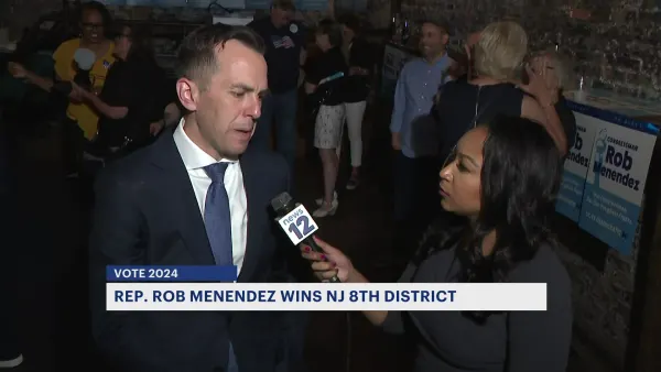 Rob Menendez wins Democratic nomination for U.S. House in New Jersey's 8th Congressional District