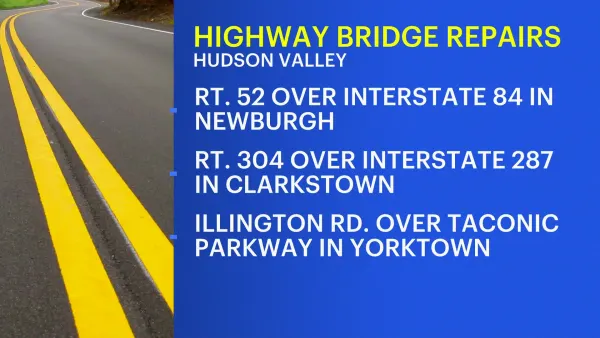 3 Hudson Valley bridges get facelifts in $17.4 million project
