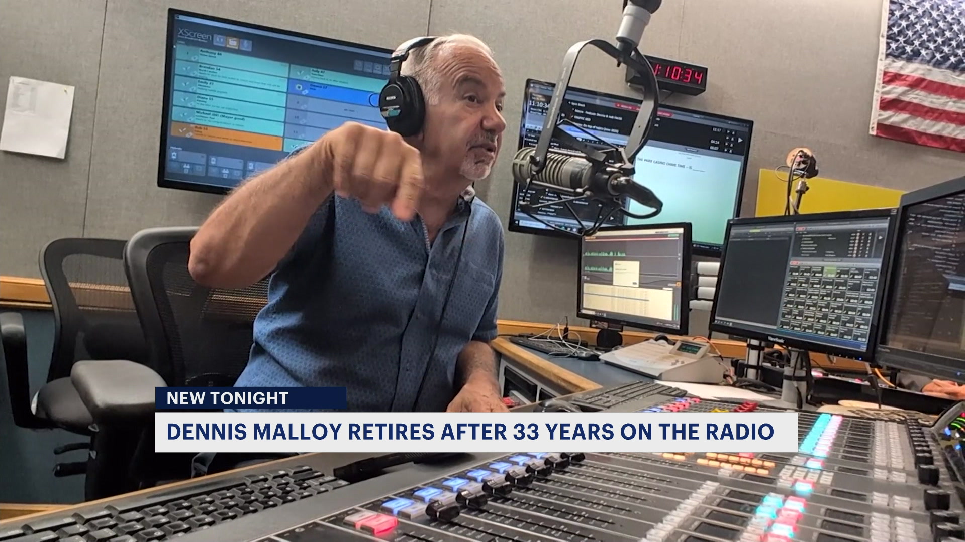 News 12 New York Radio legend Dennis Malloy bids goodbye to New