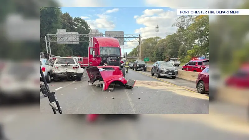 Story image: Several injured in multivehicle Port Chester crash
