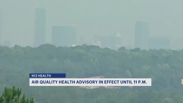 Dept. of Environmental Conservation issues air quality alert in Hudson Valley