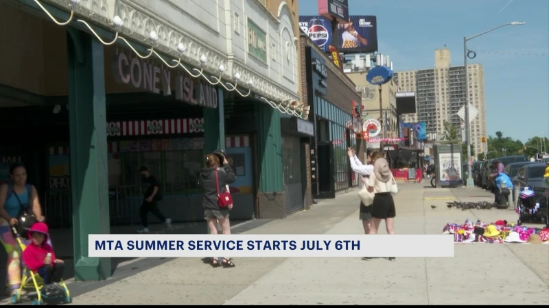 Story image: MTA makes enhancements to extend service to the beach 