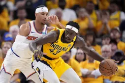 Siakam helps Pacers beat Knicks 116-103 in Game 6 to send Eastern Conference semifinals to the limit