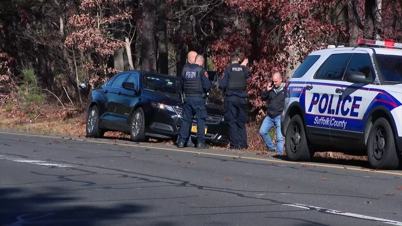 Story image: Search for accused killer Matthew Zoll continues in woods near Rocky Point   