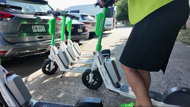 Story image: Bronx residents put e-scooters to the test