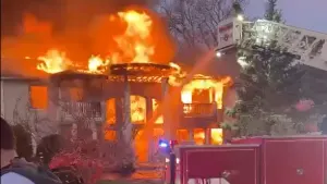 Fire destroys Pomona shul, investigation underway