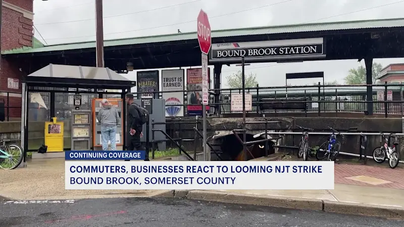 Story image: New Jersey residents brace for possible NJ Transit strike