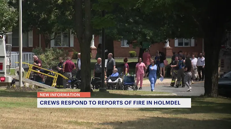 Story image: Officials: Fire at Holmdel nursing home forces temporary evacuation