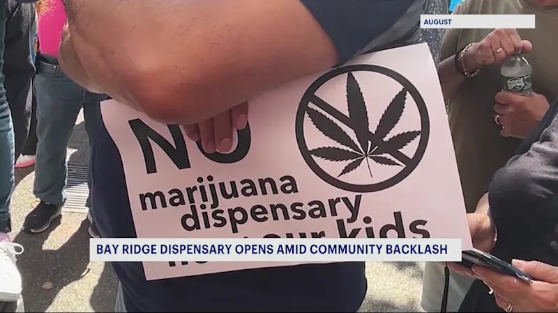 Story image: Bay Ridge dispensary opens amid community backlash