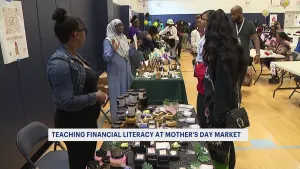 Newark charter school students learn financial literacy at Mother's Day market