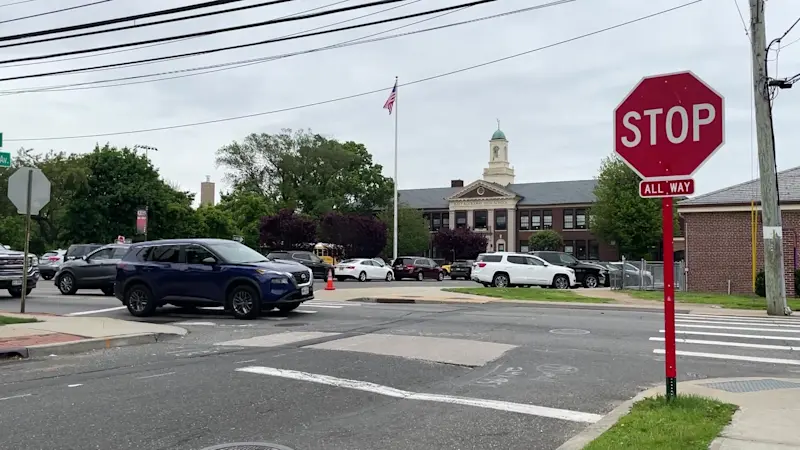 Story image: East Rockaway students take steps to make Ocean Avenue safer