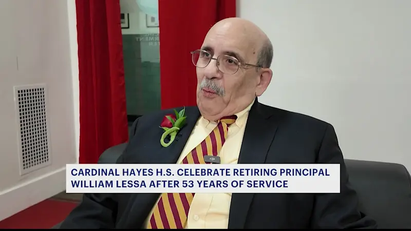 Story image: Cardinal Hayes HS principal to retire after 53 years