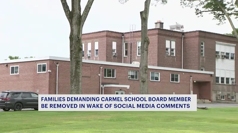 Story image: Carmel families demand action following comments by school board member 