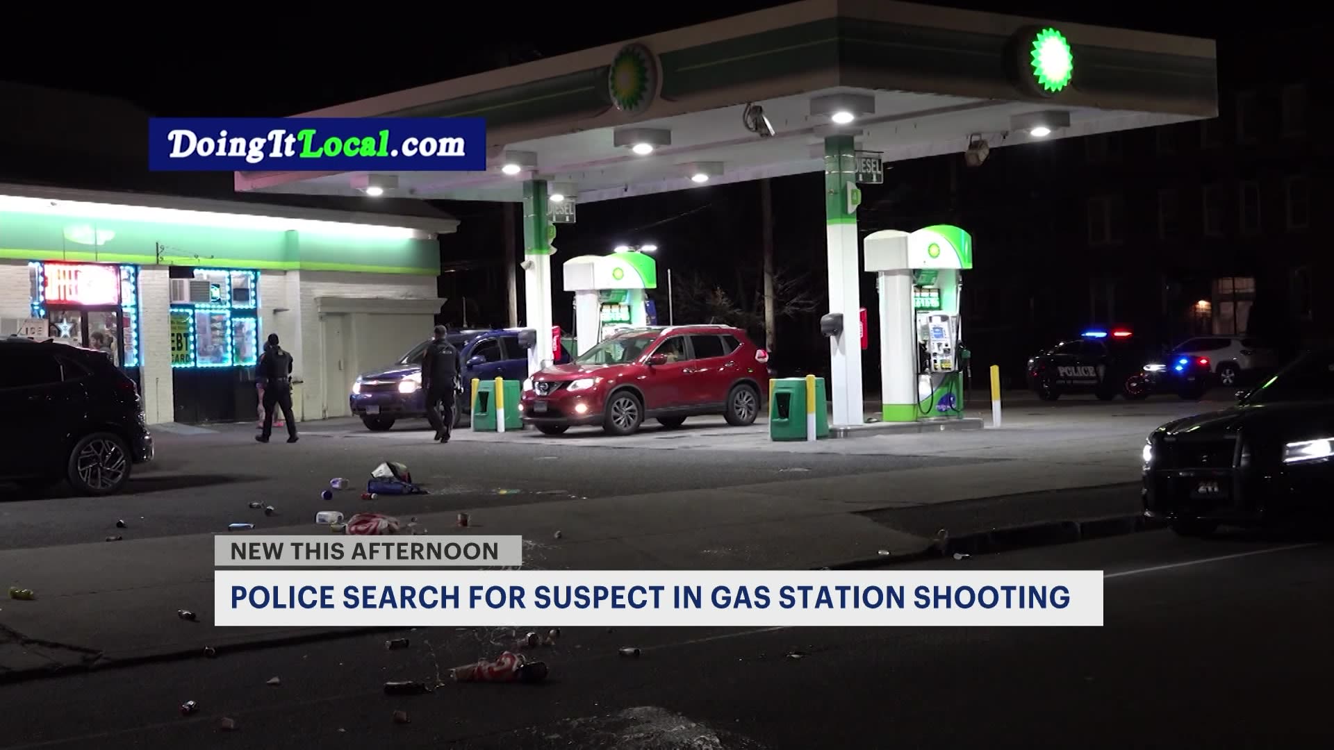 Police Suspect wanted in connection to shooting at Bridgeport gas station