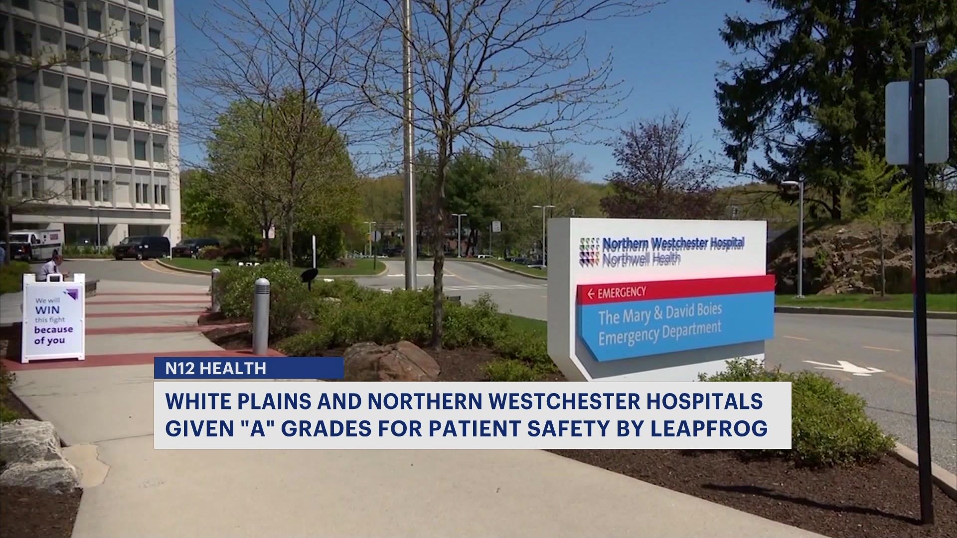 White Plains and Northern Westchester Hospitals given 'A' grades for
